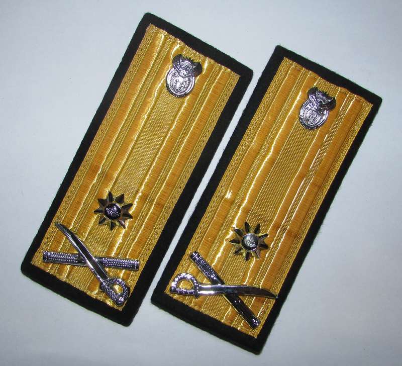 SANDF - Navy Rear Admiral ( Junior Grade )Shoulder Rank Pair