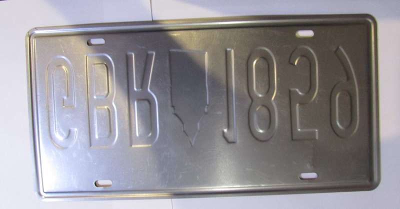 Man-Cave - Big Ben Commemorative Number Plate