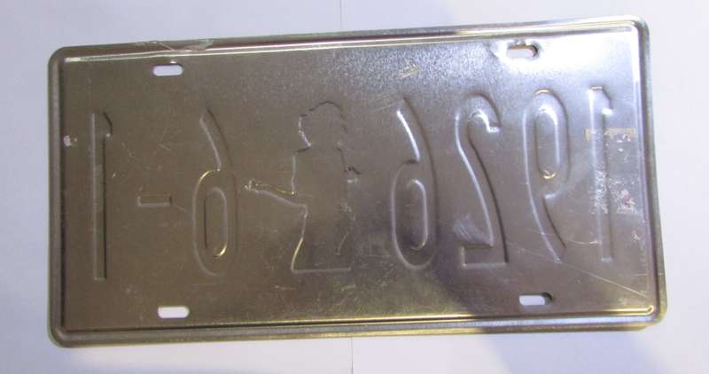 Man-Cave - Marilyn Monroe Commemorative Number Plate