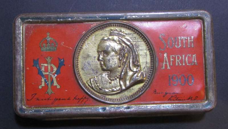 Boer War Queen Victoria Tin