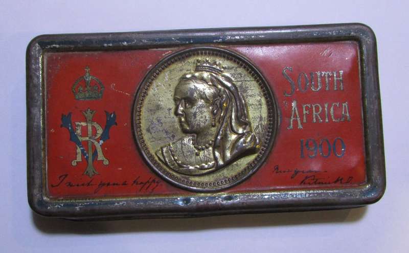 Boer War Queen Victoria Tin