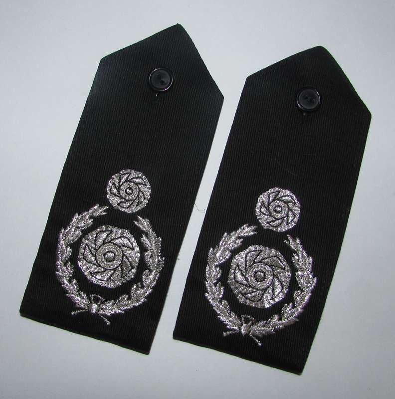 Fire and Rescue Rank Epaullete Pair
