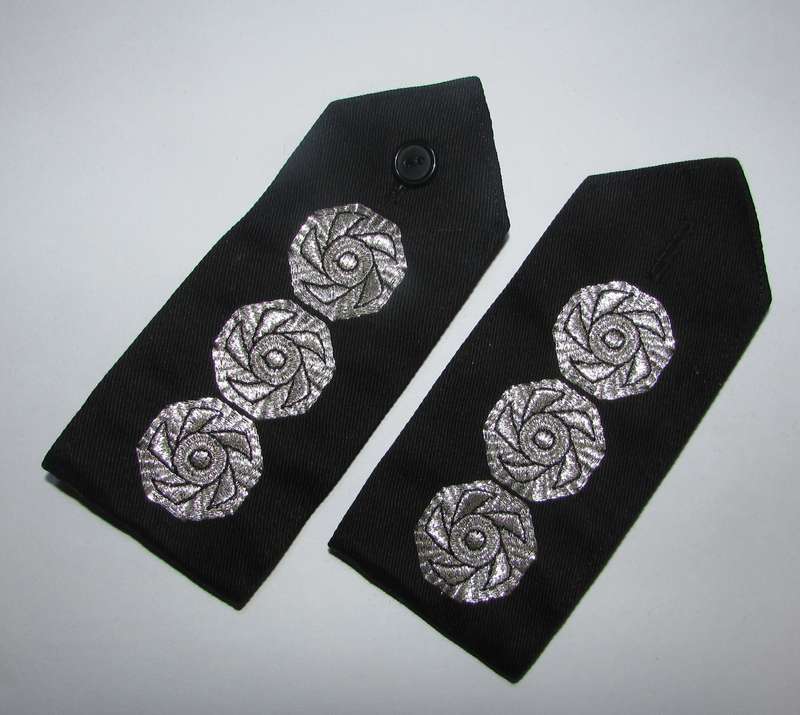 Fire and Rescue Rank Epaullete Pair