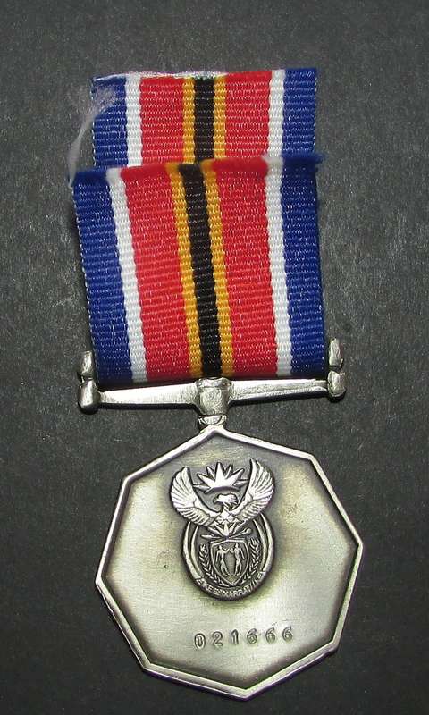 SANDF - Full Size " The Tshumelo Ikatelaho General Service Medal "