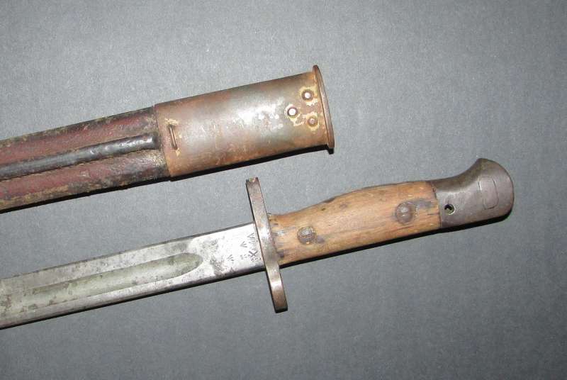 Complete British Pattern 1907 Bayonet with Scabbard