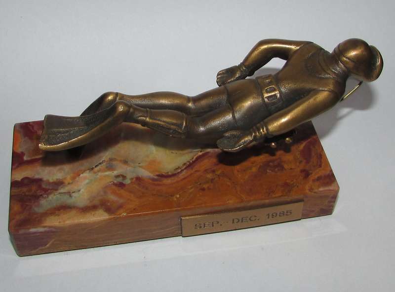Special Piece - Diving Trophy Given to the South African Special Forces ( Recces )