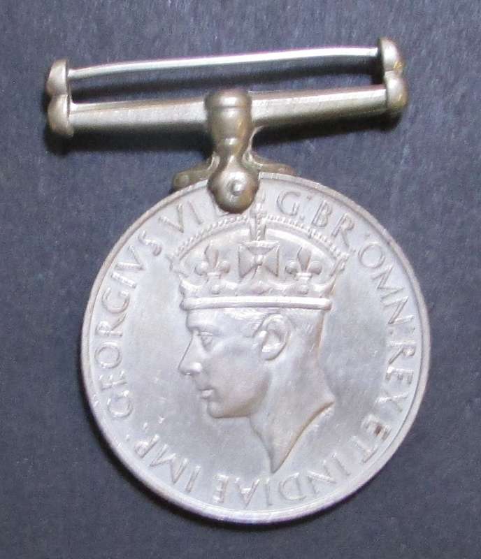 Full Size World War Two War Medal:130986 R.H. Aldridge