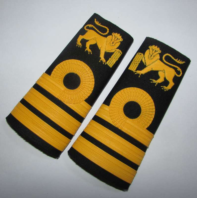 SADF - Navy Commander Slip on Ranks