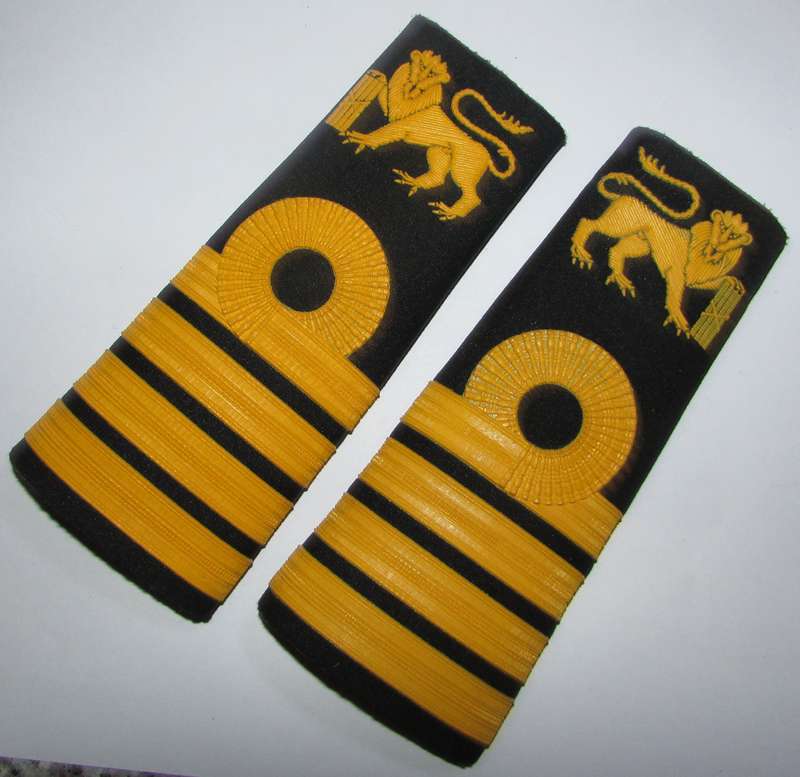 SADF - Navy Captain Slip on Ranks
