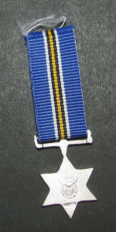 SANDF - Miniature Silver Protea Decoration - ( Sterling Silver )