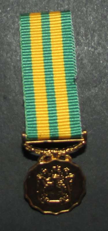 SADF - Miniature 30 Year Good Service Medal
