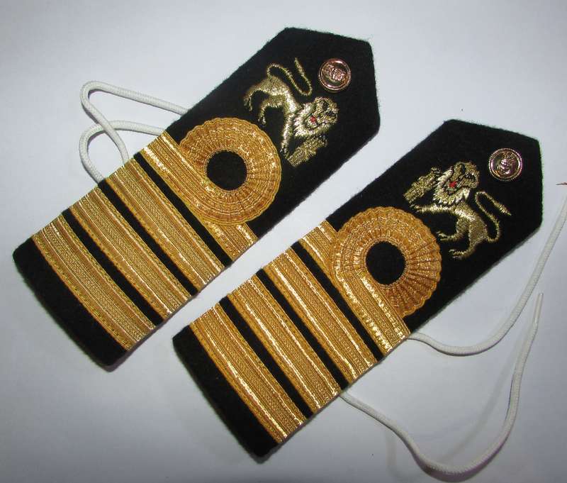 SADF - Navy Captain Rank Epauletter Pair