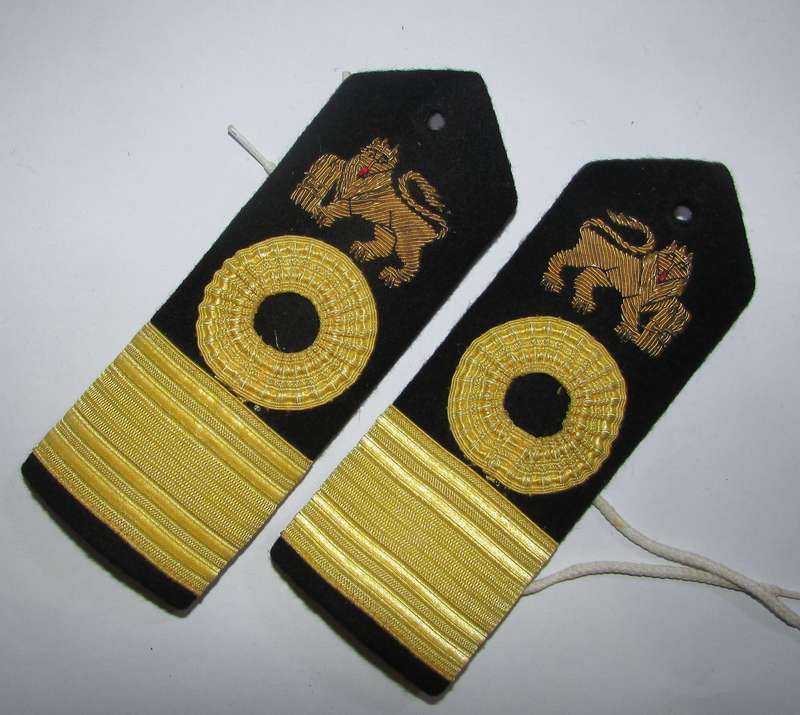 SADF - Navy Commodore Rank Epauletter Pair