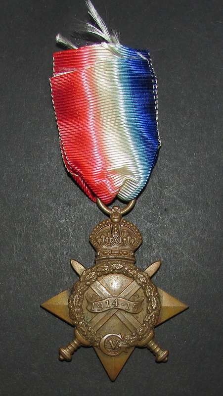 Full Size World War One 1914/15 Star to:PTE J.T.Wessels Rand Rifles