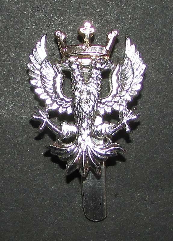 International - British Army Staybrite Cap Badge - The Mercian Brigade and Mercian Volunteers