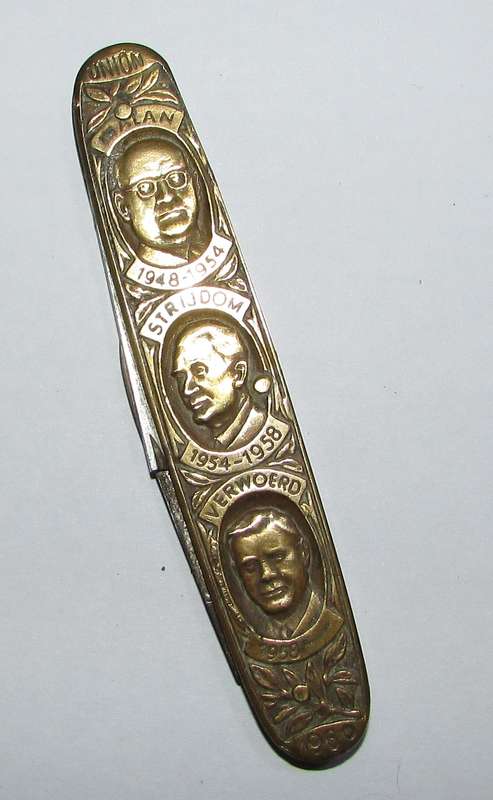 Vintage Smuts/Verwoerd/Hertzog Folding Pocket Knife