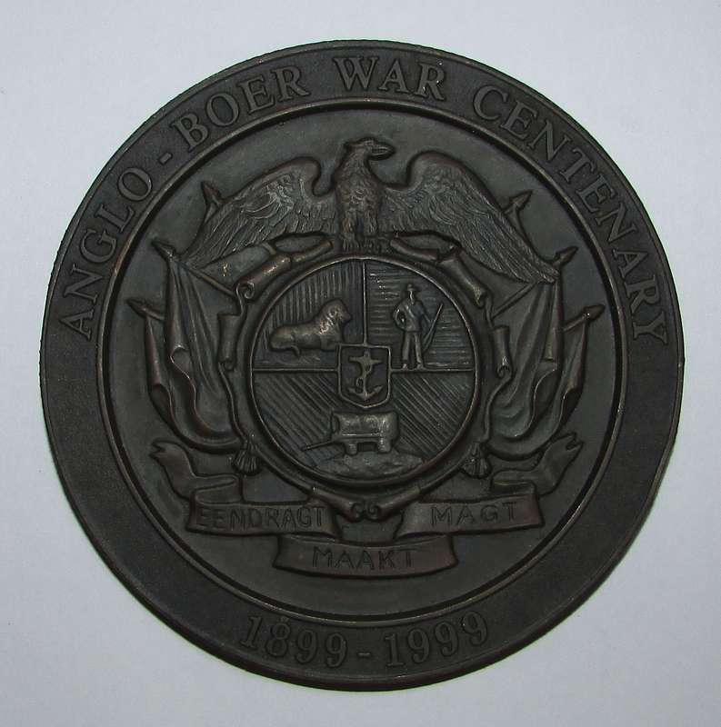 Large ZAR/Paul Kruger Bronze Medal