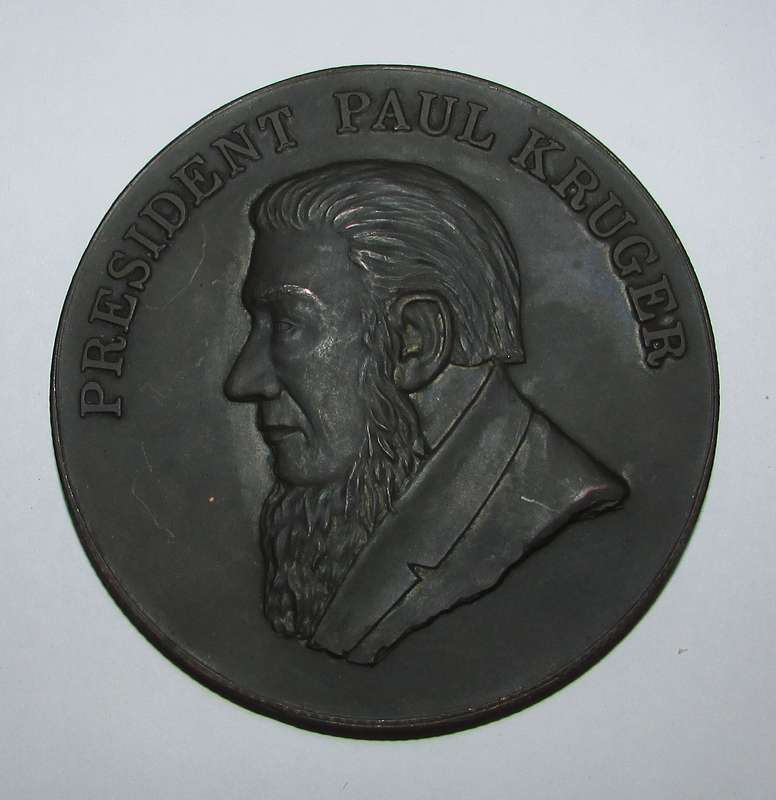 Large ZAR/Paul Kruger Bronze Medal