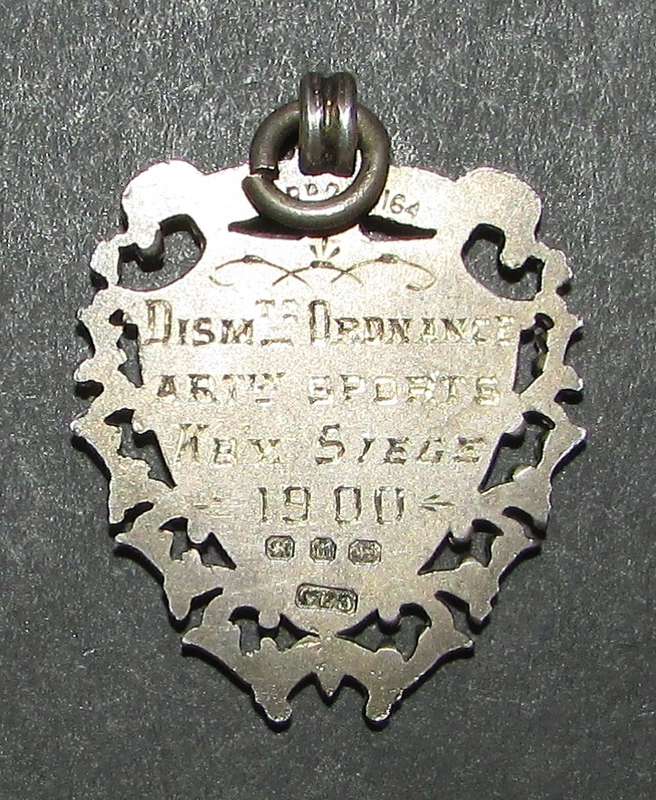 Boer War Kimberley Siege Silver Sport Medallion