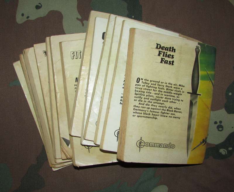 Collection of Commando Comic Books