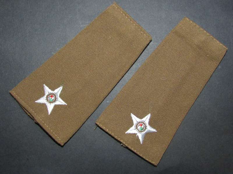 SADF - 2ND Lieutenant Slip on Ranks