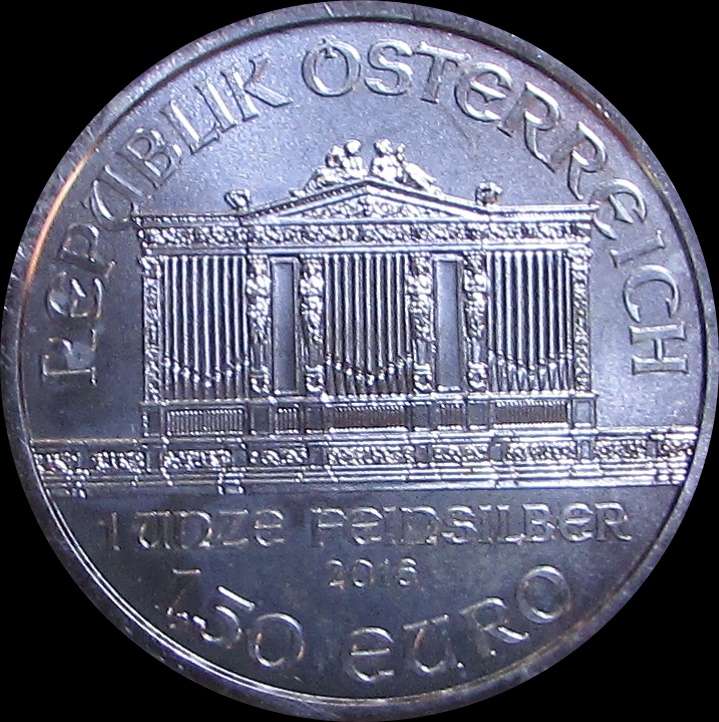 Austria  - 1Oz Silver 150 Euro Coin