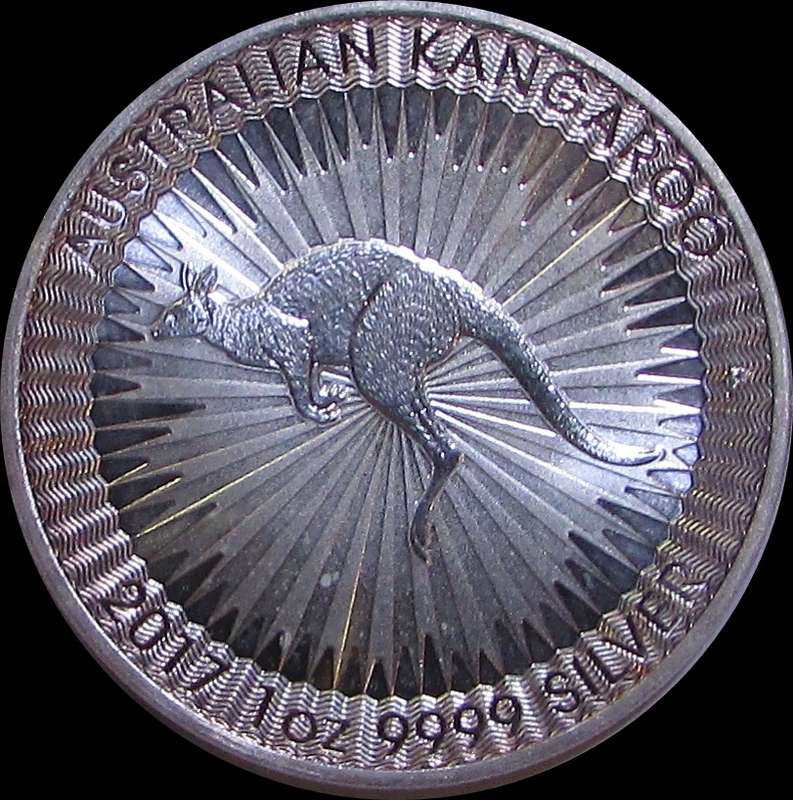 Australia Kangaroo - 1Oz Silver 1 Dollar Coin