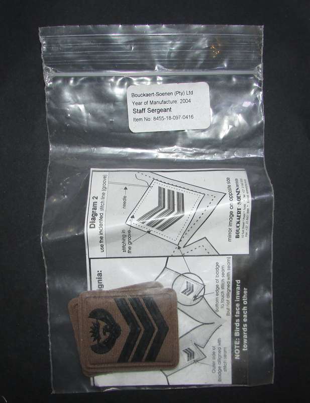 SANDF - Collar Ranks