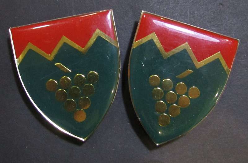 SADF - Regiment Boland Shoulder Flash Pair