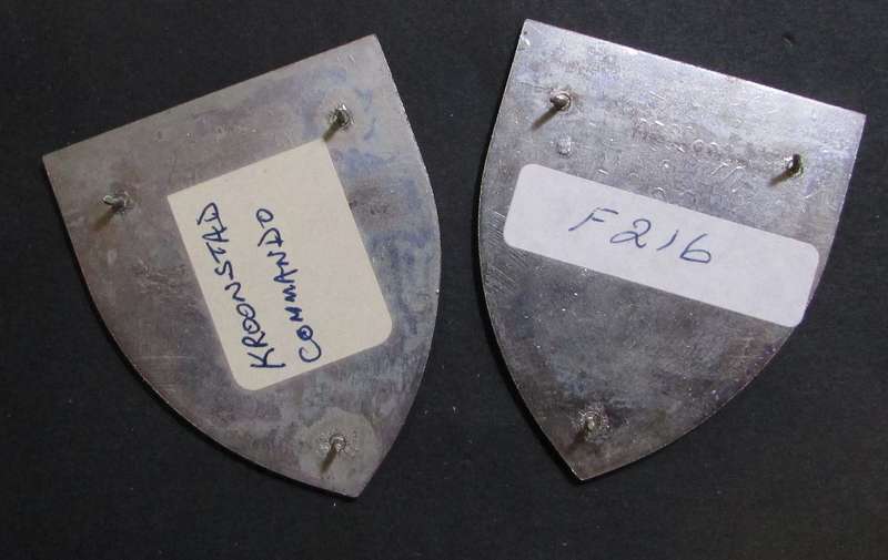 SADF - Kroonstad Commando Shoulder Flash Pair