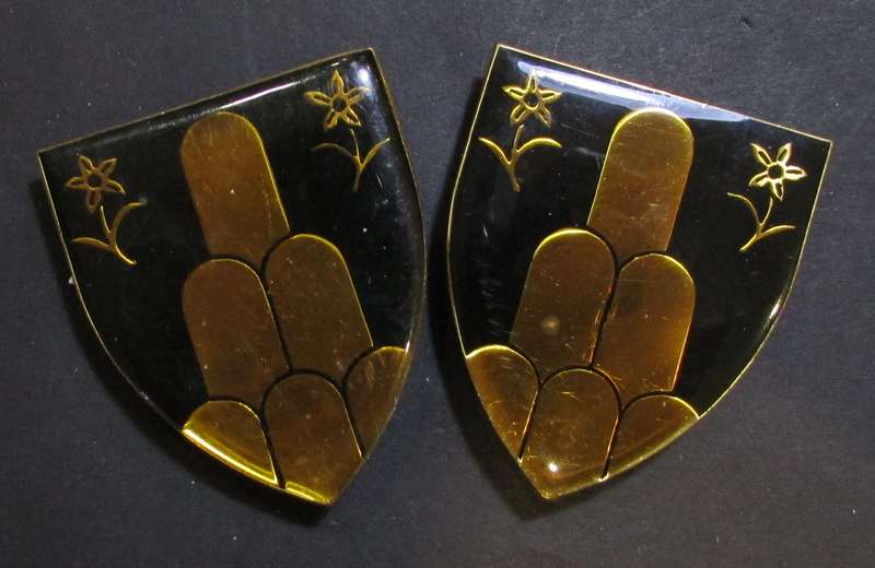 SADF - Boegoeberg Commando Shoulder Flash Pair