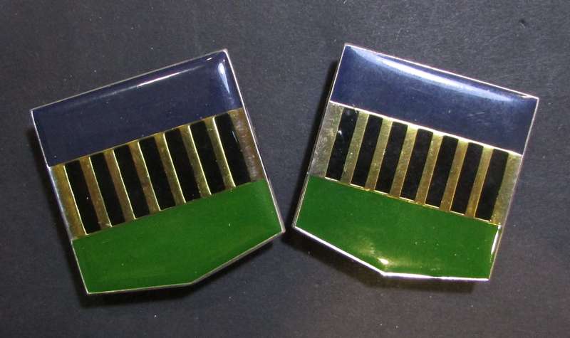 SADF - SWA 101 Battalion Shoulder Flash Pair