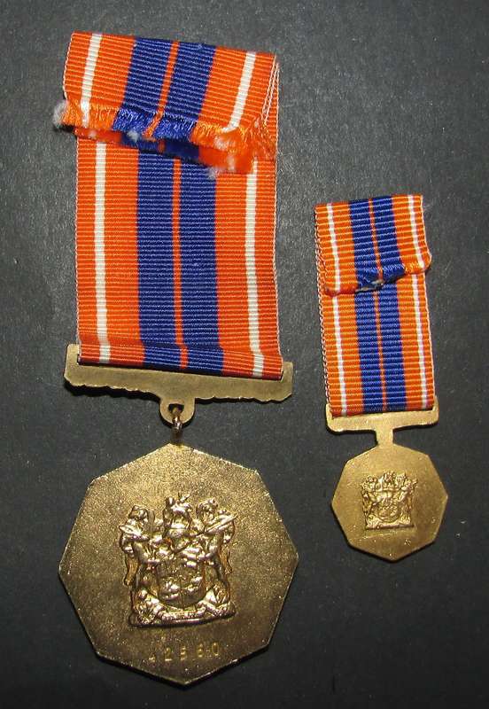SADF - Full Size Pro Patria with Miniature