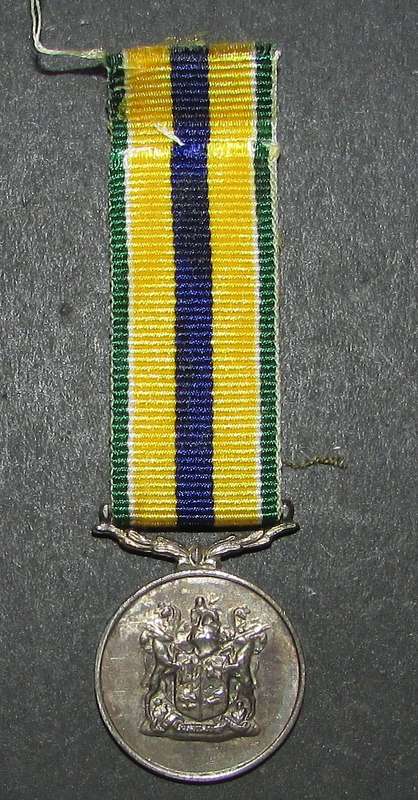 SADF - Miniature De Wet Decoration - Sterling Silver