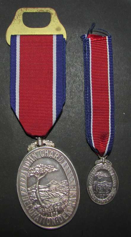SADF - Full Size plus Miniature John Chard Decorations ( Silver )