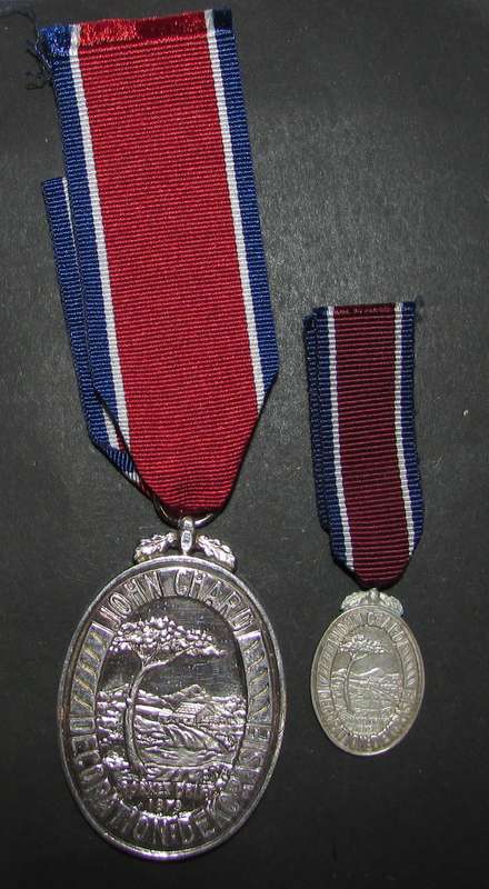 SADF - Full Size plus Miniature John Chard Decorations ( Silver )