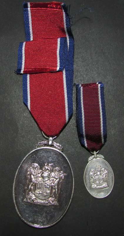SADF - Full Size plus Miniature John Chard Decorations ( Silver )