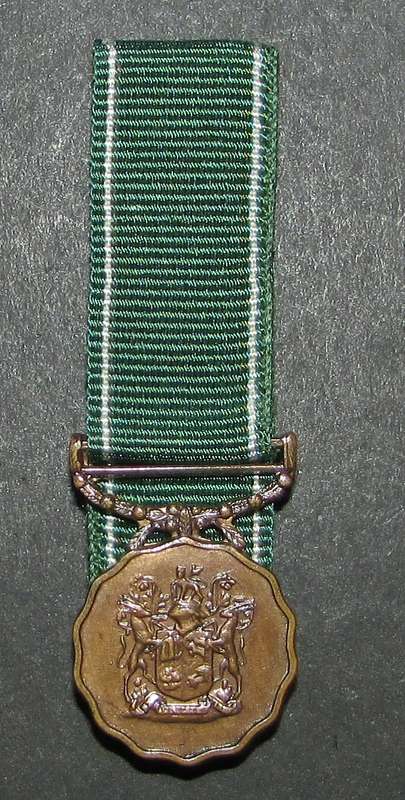 SADF - Miniature Good Service Medal