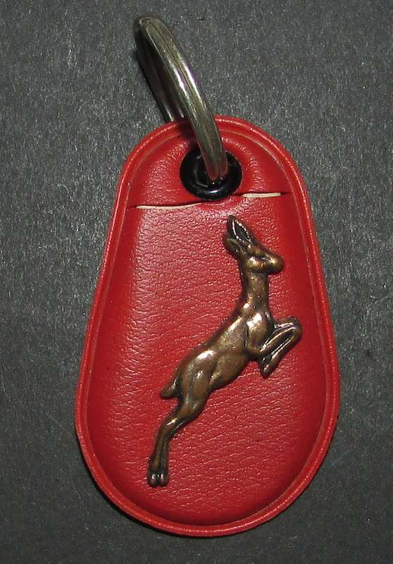 Vintage Springbok Rugby Key Ring