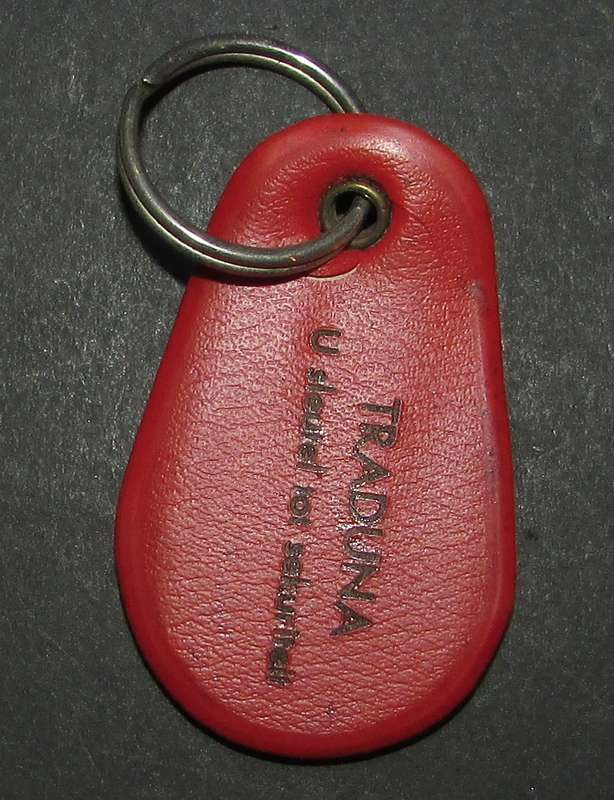 Vintage Springbok Rugby Key Ring
