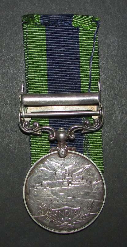 India General Service Medal 1908-1935 North West Frontier : F/LT G.E.Church