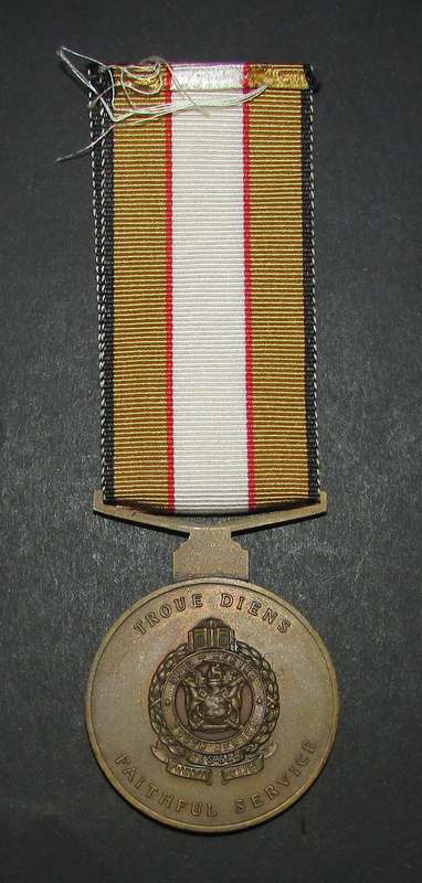South African Railway Police 10 years Long Service Medal:4065 Konst J.S.Saayman 13.12.65 470