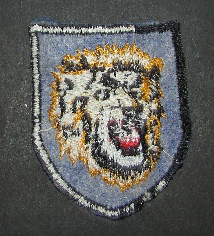 Rhodesia - 4 Brigade Shoulder Patch ( Rare )