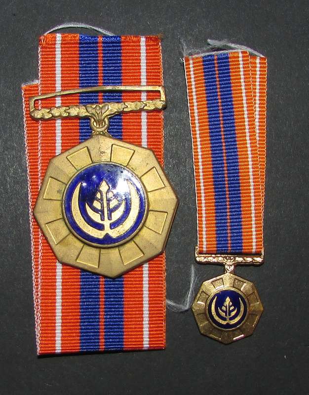 SADF - Full Size Plus Miniature Pro Patria Medals