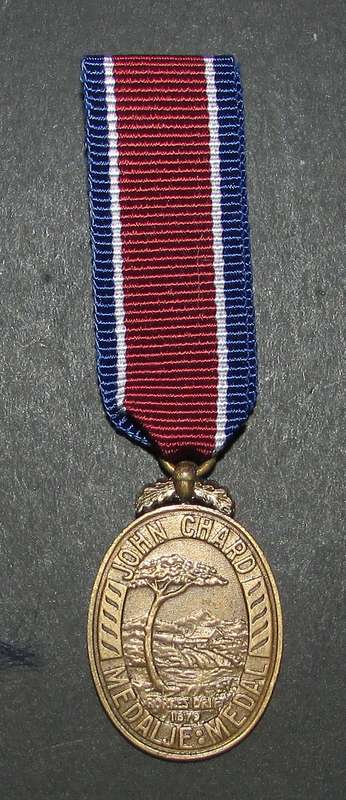SADF - Miniature John Chard Medal