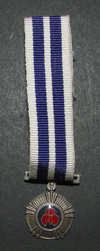 SADF - Miniature Pro Merito - ( Sterling Silver )