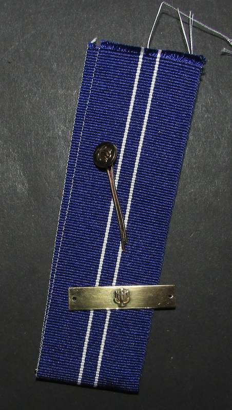 SADF - Full Size Pro Merito Decoration Ribbon with Bar and Button
