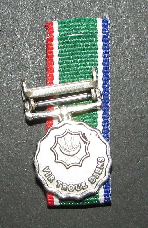 SADF - Good Service Miniature Medal ( 20 Years )