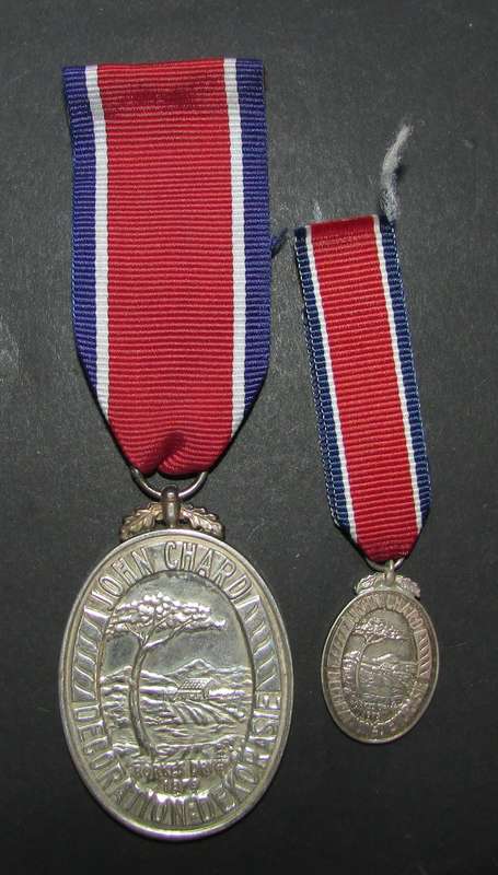 SADF - Full Size plus Miniature John Chard Decorations ( Silver )