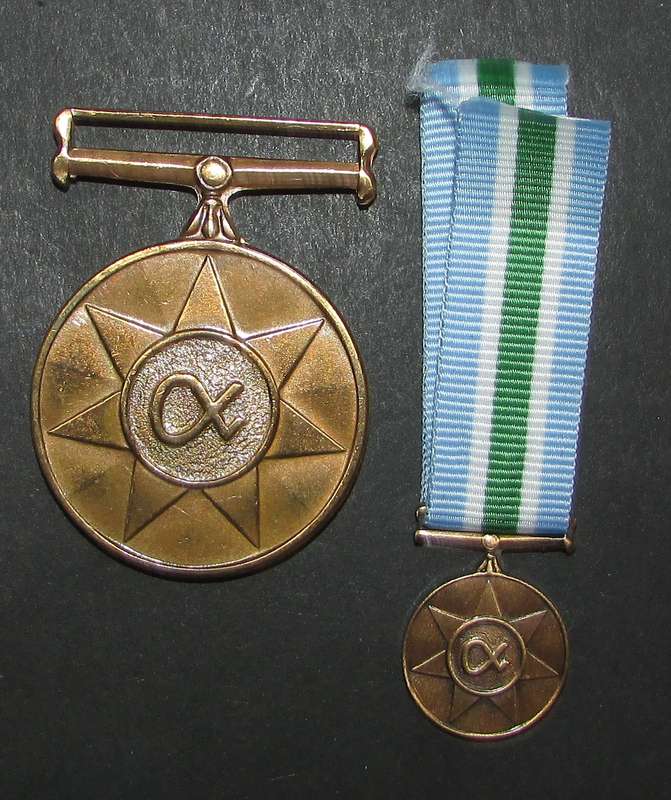 SADF - Full Size plus Miniature Unitas Medal